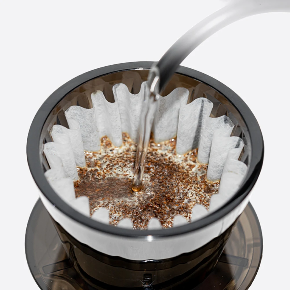 Круглая капельница для кофе B75 прозрачный фильтр наполнения глазами PCTG 1-2 чашки