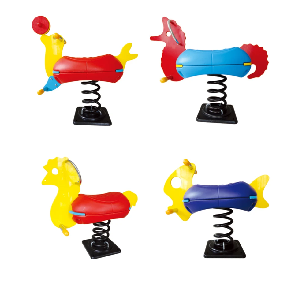 

Прекрасная уличная лошадка-качалка для детского сада развлечения дети могут выбрать из различных форм лошади-качалки