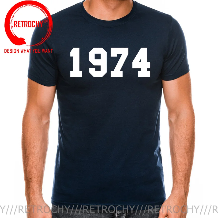 Потрясающая Футболка с принтом на тему 50-летия дня рождения 1974 подарок отцу в