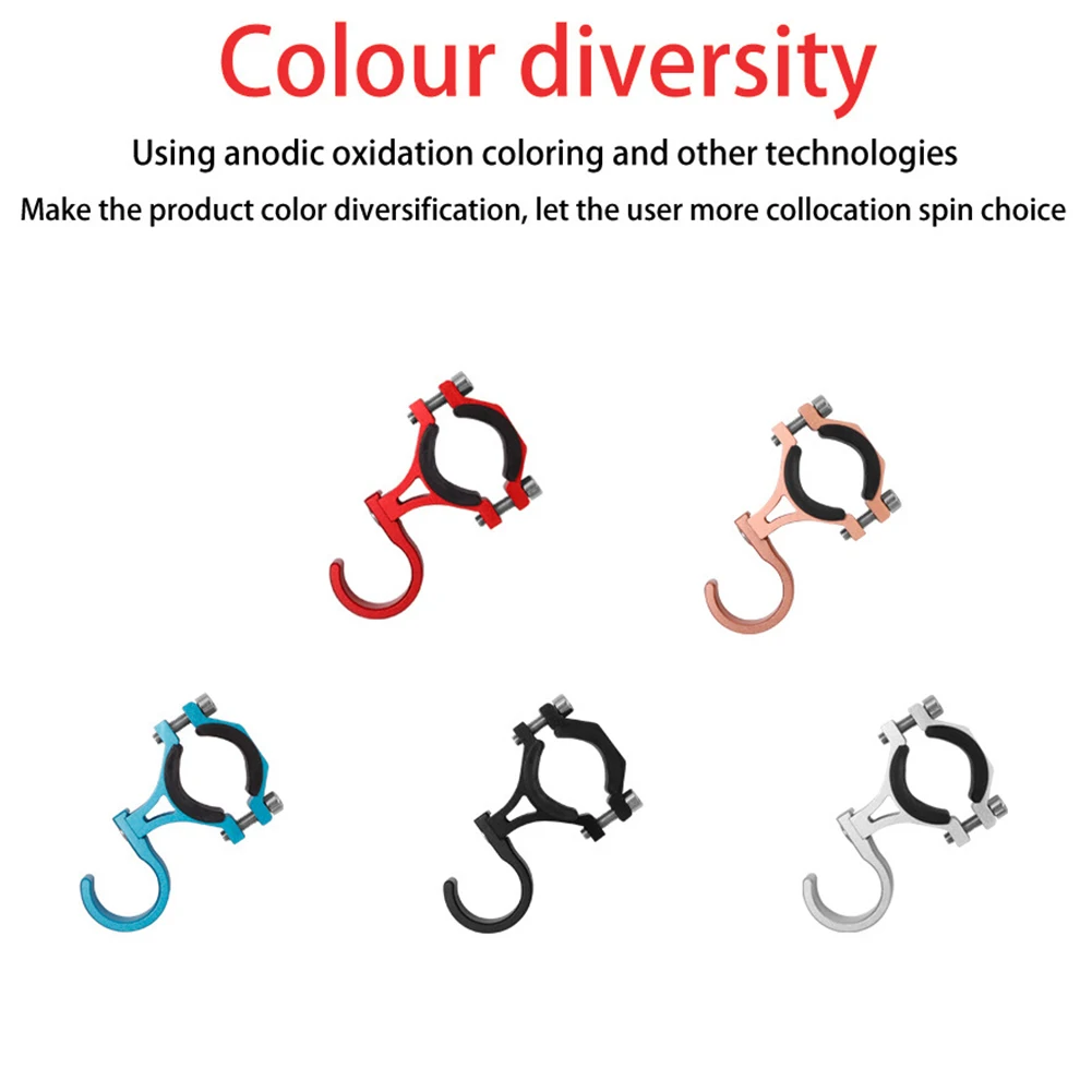 

Aluminum Handlebar Hook Hole-Free Pole Hook For XiaoMi M365 Pro 1s Electric Scooter Pulley Lever Hook Hang Your Bag Helmets