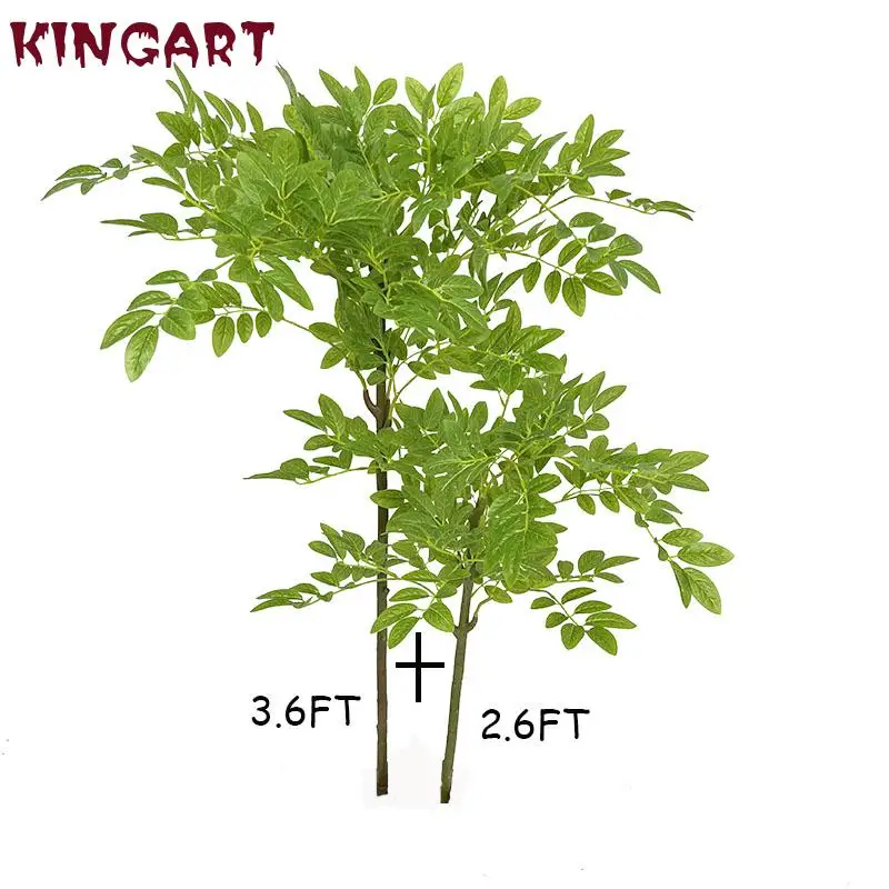 5 9 футов искусственное дерево поддельные тропические кустарные растения