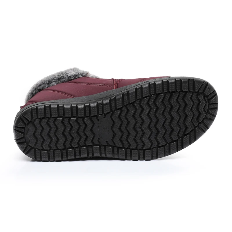 Теплые зимние ботинки на толстом флисе для мальчиков и девочек износостойкие