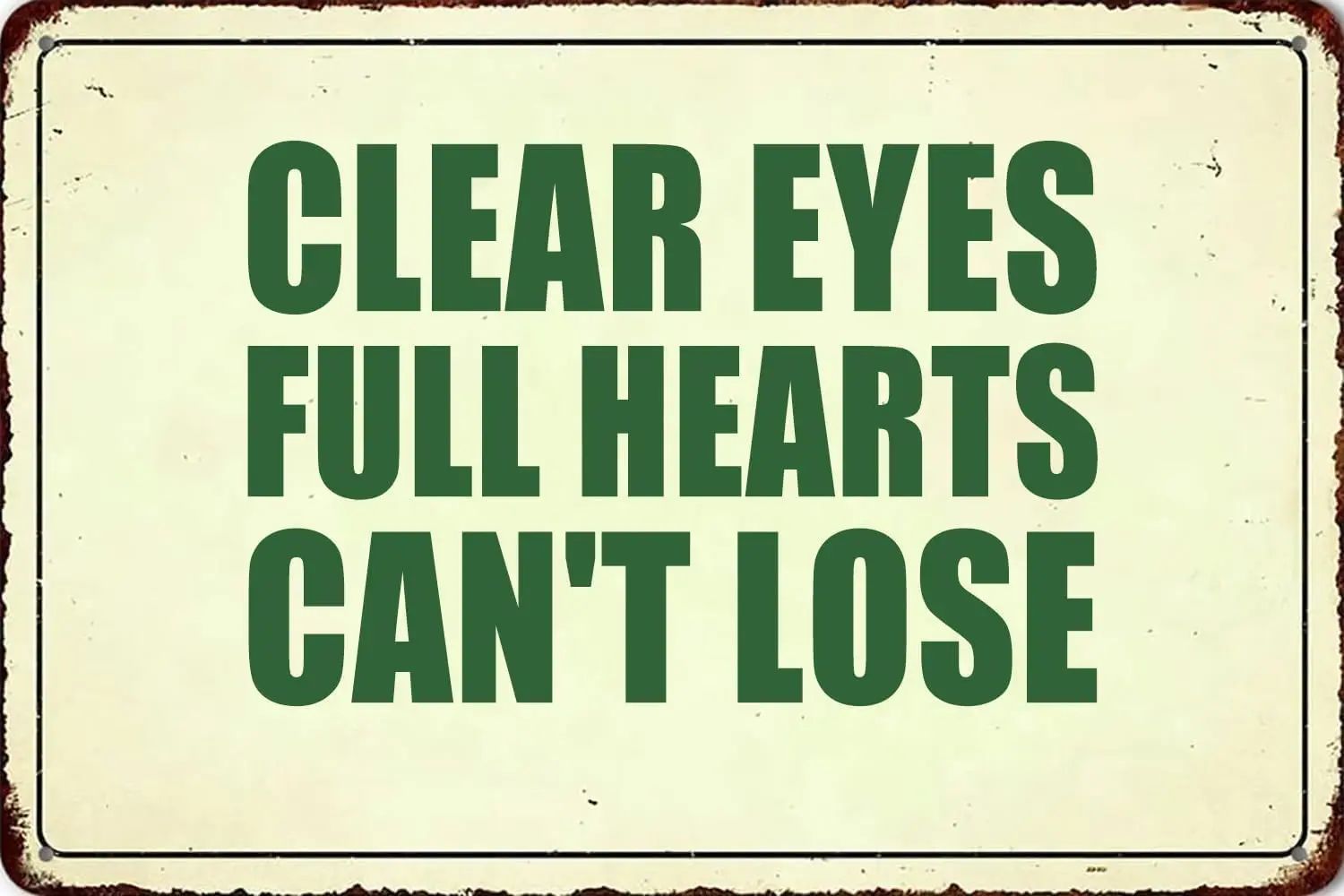 Cler Eyes Full Hes Cn't Lose Retro Look Metl Tn Sgn Забавный декор для дома Ktchen Grden Grge Br Pub Club Decor Gft 8X12