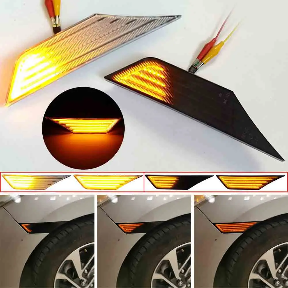 

Энергосберегающий светодиодный динамический поворотный сигнал, указатель поворота, боковой габаритный фонарь для HONDA Civic 1996-2000, шариковый х...