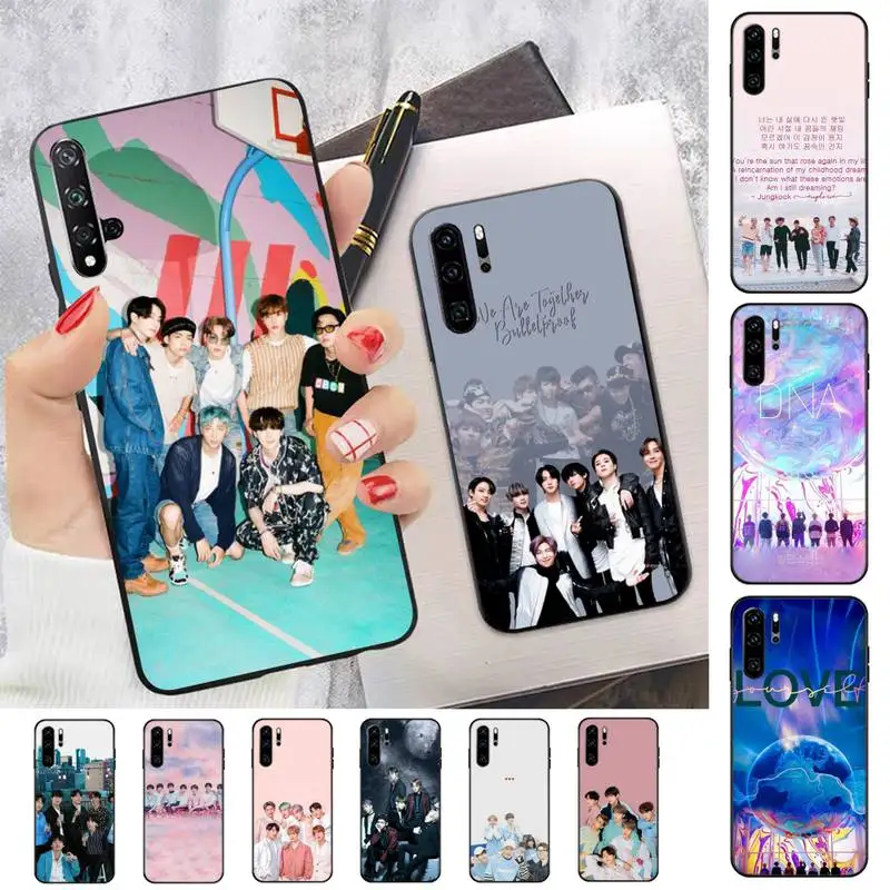 

KPOP DNA Korean Phone Case for Huawei P30 40 20 10 8 9 lite pro plus Psmart2019
