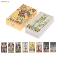 78 cardsbox tarot cards original 1909 deck english tarot deck cards toy game board cards entertainment toys
