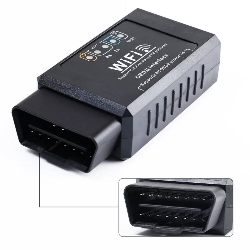 Автомобильный сканер OBD2 WIFI ELM327 V1.5 считыватель кодов диагностический инструмент