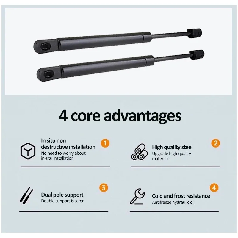 Гидравлический стержень стойки капота автомобиля для Audi A4 B6 Interior B7 2001-2013 опорный