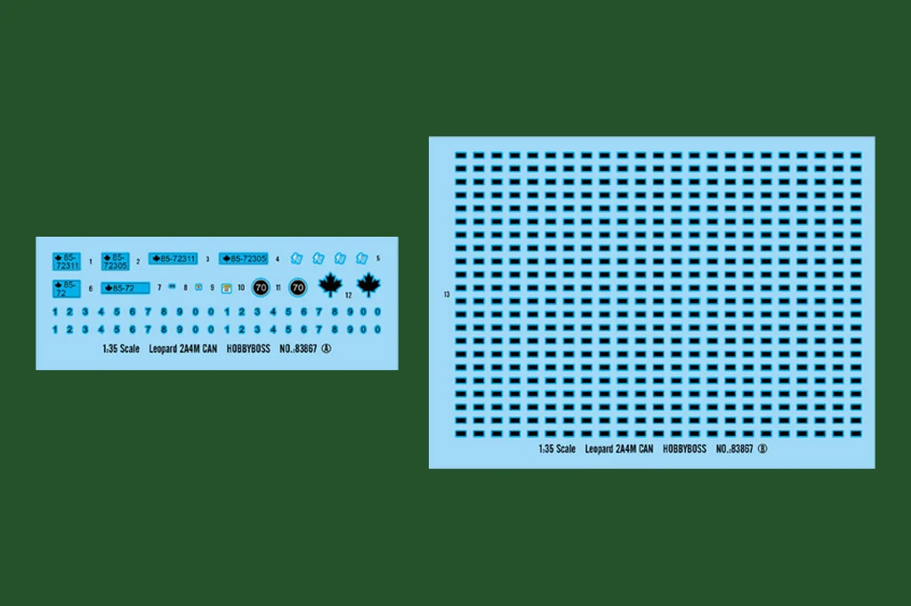 HobbyBoss масштаб 83867 1/35 канадский Леопард 2A4M основной боевой танк MBT военный подарок