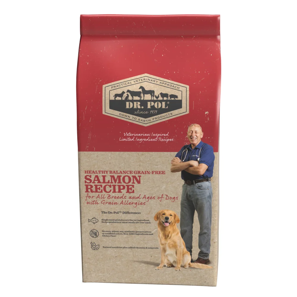 

OIMG Healthy Balance Limited Ingredient Grain-Free Salmon Recipe Adult Dry Dog Food for All Breeds, Ages and Sizes of Dogs