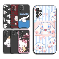 kuromi hello kitty cute phone cases for samsung galaxy a20 a31 a72 a52 a71 a51 5g a42 5g a20 a21 a22 4g a22 5g a20 a32 5g a11