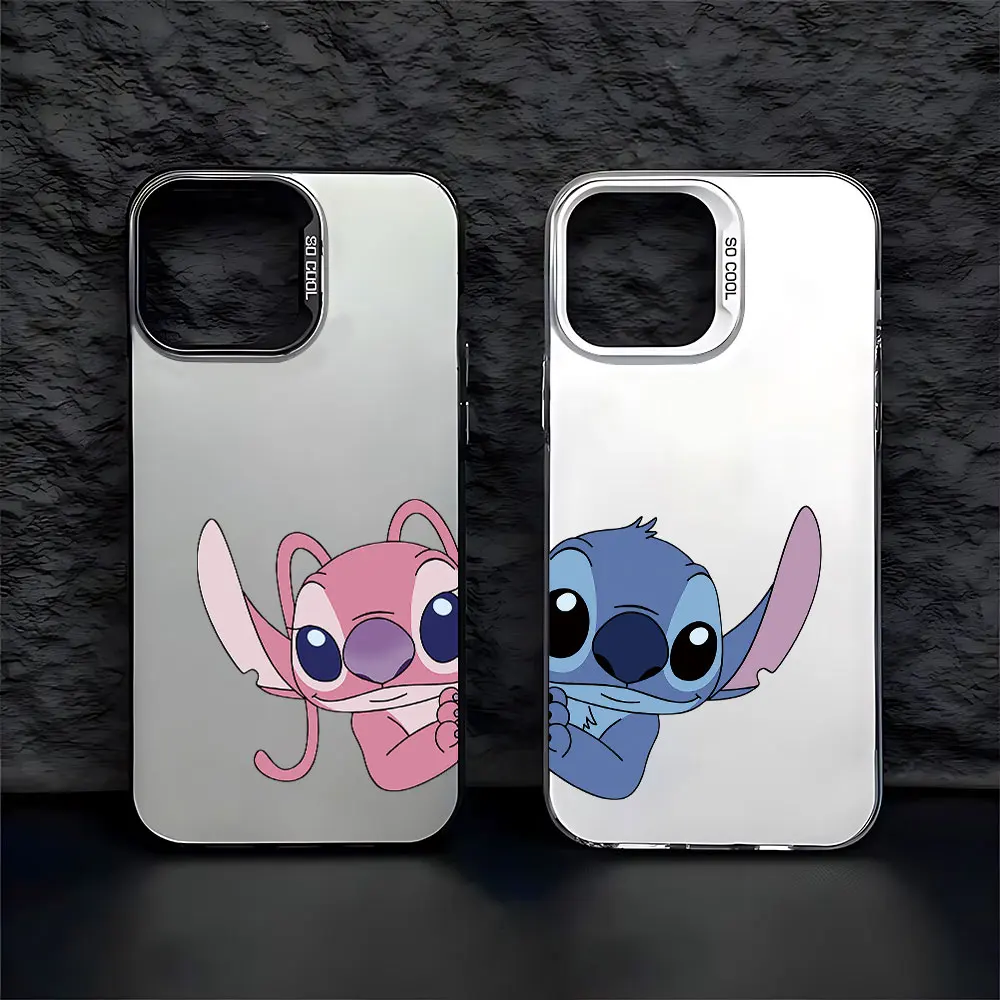 Мультяшный Стич популярный милый чехол для телефона IPhone 15 14 13 12 11 Pro Max X XR XSMAX 8 7 Plus