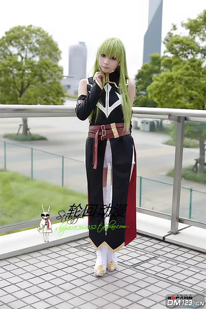 Костюм для косплея с героями аниме Черная женская обувь парик Хэллоуина