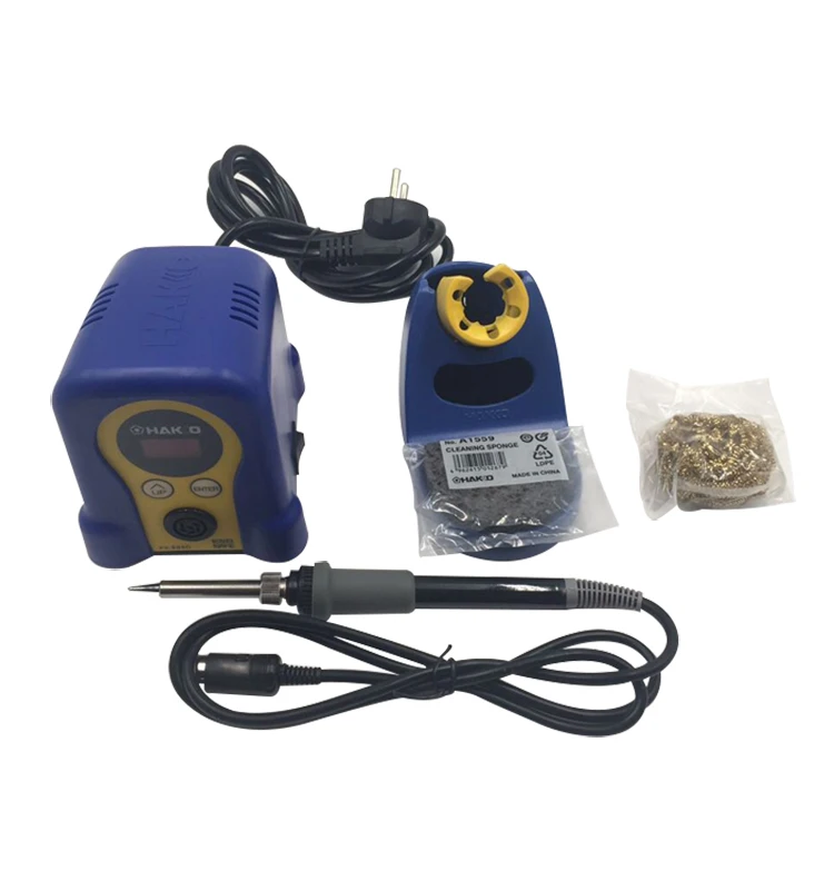 Фото Оригинальная паяльная станция Hakko FX888D 70W с цифровым контролем температуры, высококачественный паяльник с постоянной температурой №3