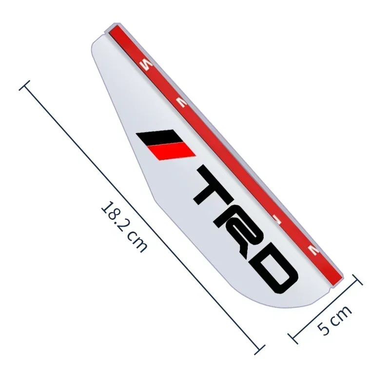 Новый автомобильный Rav4 Yaris новый для Toyota TRD 2 шт. прозрачное автомобильное зеркало