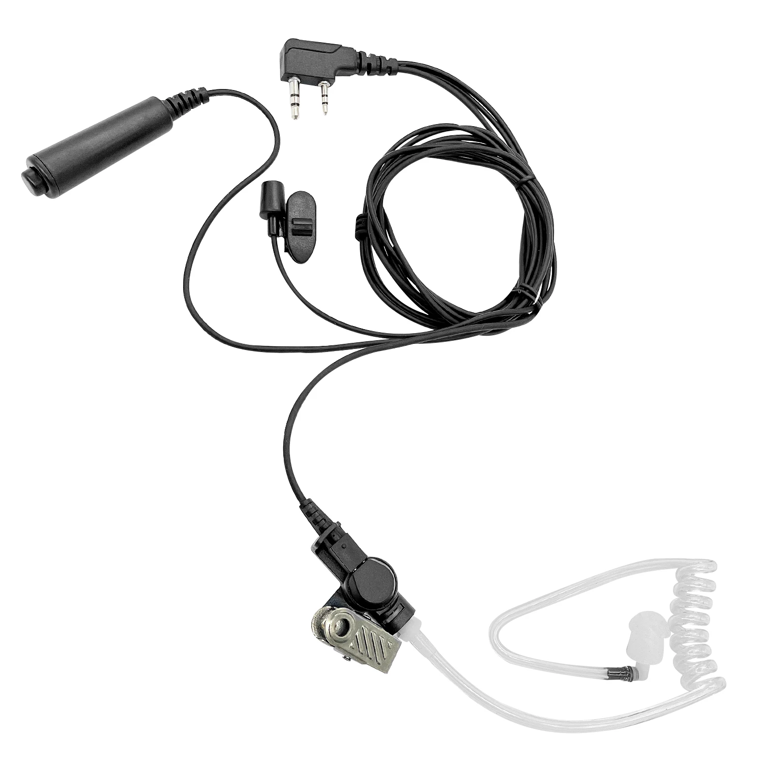 Earpiece walkie talkie Compatible with the following Models for Kenwood/Baofeng Two Way Radio:TK-208/220/240/240D/248/250/260