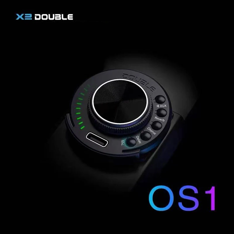 Акустическая гитара с микрофоном DOUBLE OS1 звукосниматель со встроенным хором