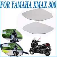 motorcycle accessories rearview mirror convex mirror increase view vision side mirror lens for yamaha xmax x max 300 xmax300