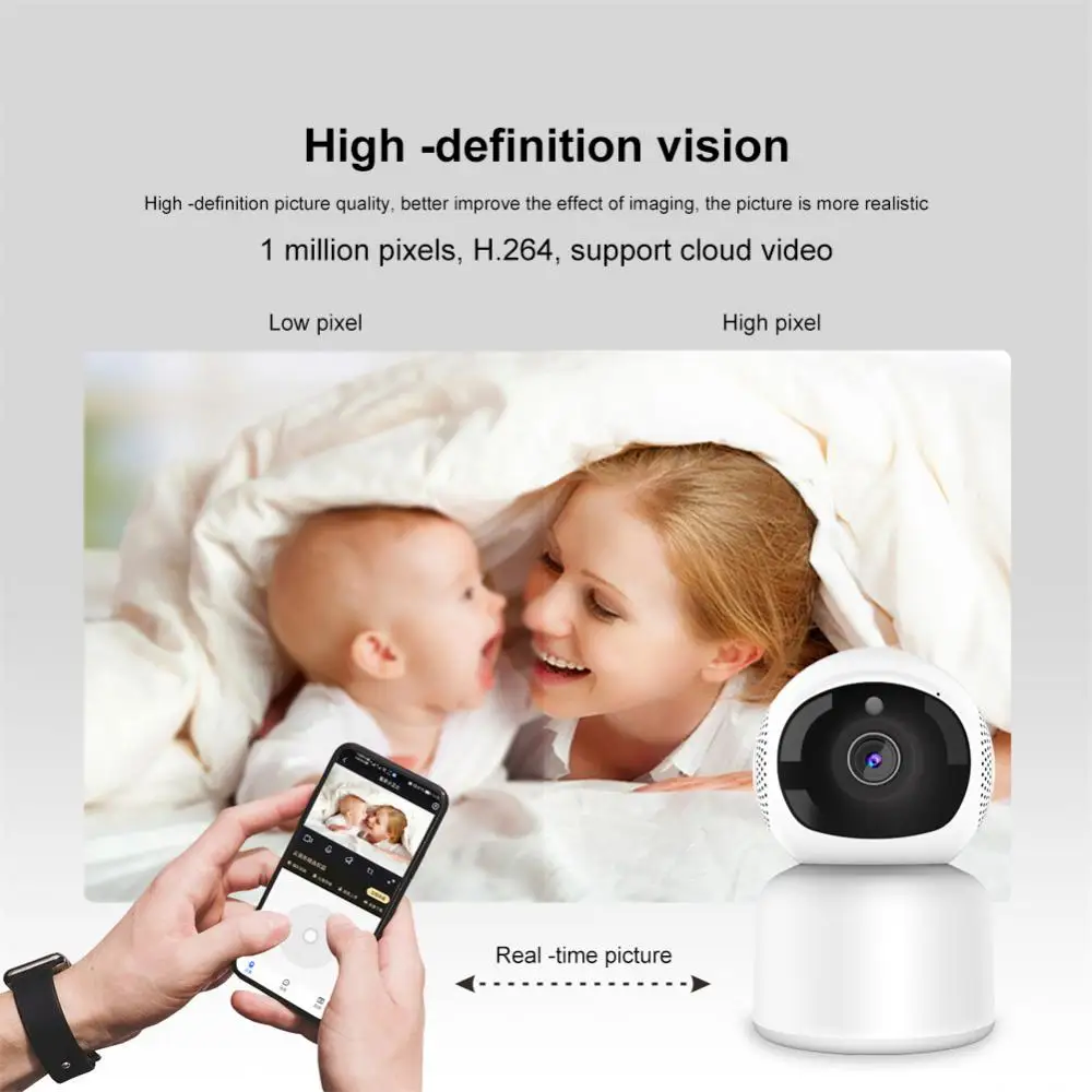 

IP-камера I109, 720P, 2,4 ГГц, вращение на 360 °