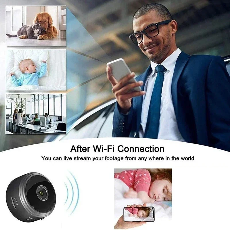 

DIXSG мини-камера Wi-Fi 1080P