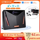 Спутниковый ТВ-ресивер GTMEDIA V8 UHD 4K Ultra HD DVB-S2 T2, кабельный тюнер H.265, встроенный Wi-Fi, поддержка M3U CCAM OSCAM CA Card Decode