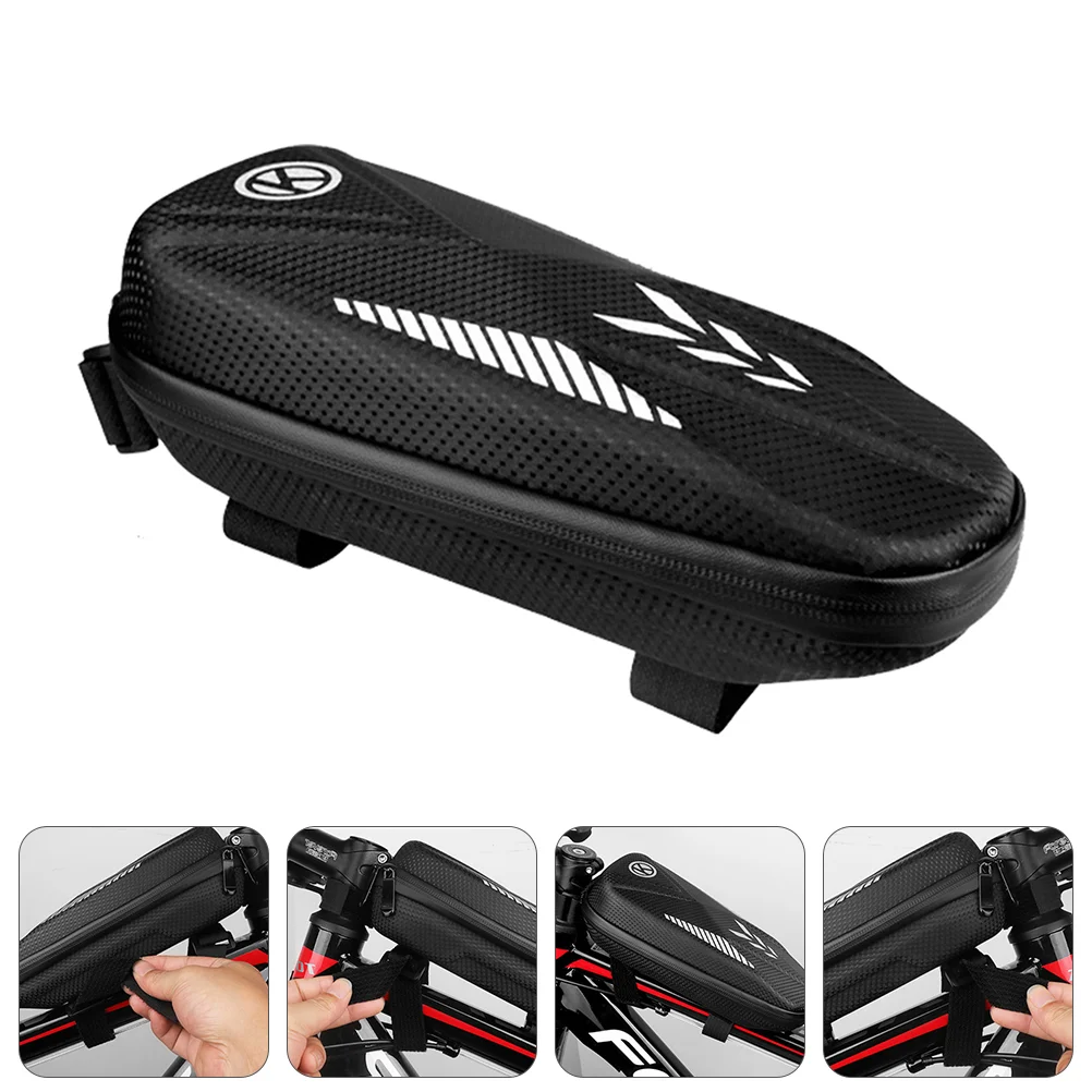 

Bike Storage Bag Mtb Triangle Bag Saddle Bag Bicycle Cycling Pack Storage Bag Bike Bag Bike Front Frame Bag Lip Gloss Organizer