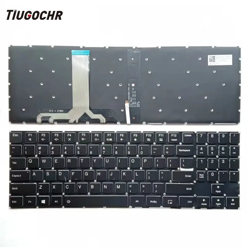 

Клавиатура с красной подсветкой для ноутбука Lenovo Legion Y7000P/Y7000 2019 Y530