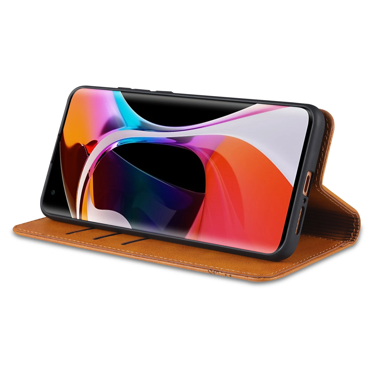 Роскошный кожаный чехол с магнитной адсорбцией для Xiaomi Mi 10/Mi 10 Pro 5G защитный