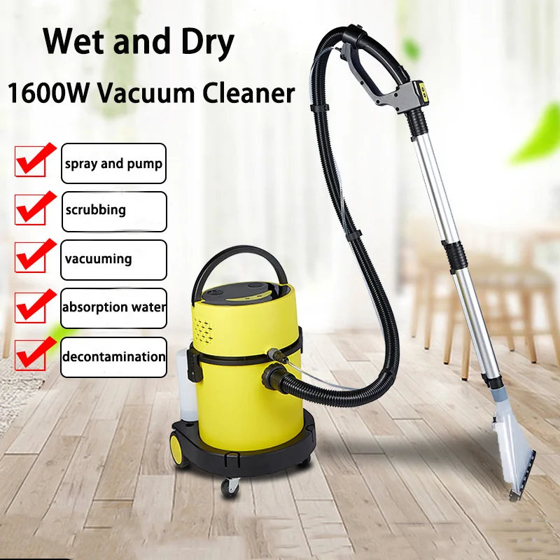 

Portable Wet and Dry Vacuum Cleaner Multifunctional Hand Push Sweepers Air Duster High-power Vacuum Cleaner For Home Office Car