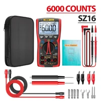 upgraded digital multimeter with flashlight 6000 counts true rms auto ranging ncv acdc voltage current resistance meter
