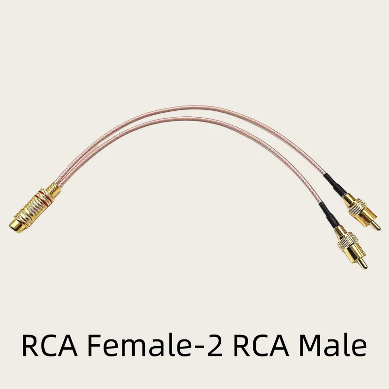 

RCA на 2X 3X RCA «папа» и «мама» Y-образный разветвитель, объединитель хвостового волокна, кабель RG316, AV-адаптер, аудиокабель усилителя мощности