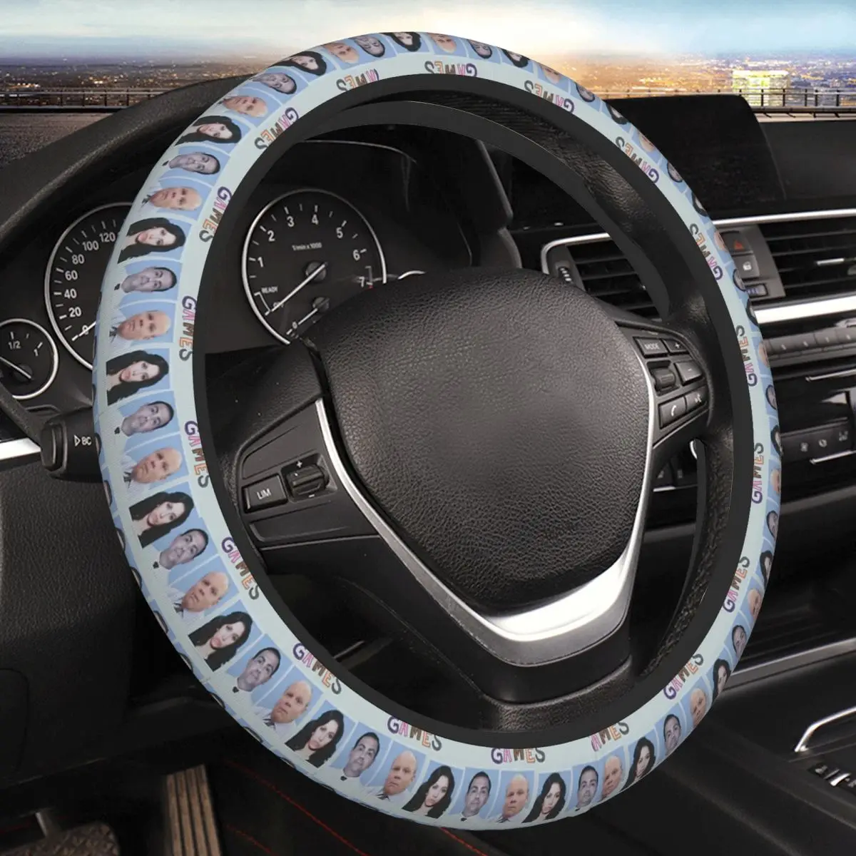 

7th Annual Jimmy Jab Thickening Car Steering Wheel Cover 38cm Universal Suitable Car-styling Car Accessories