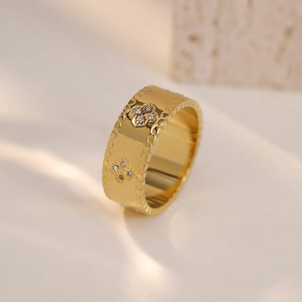 Новинка модное простое гладкое кольцо из нержавеющей стали для женщин и мужчин