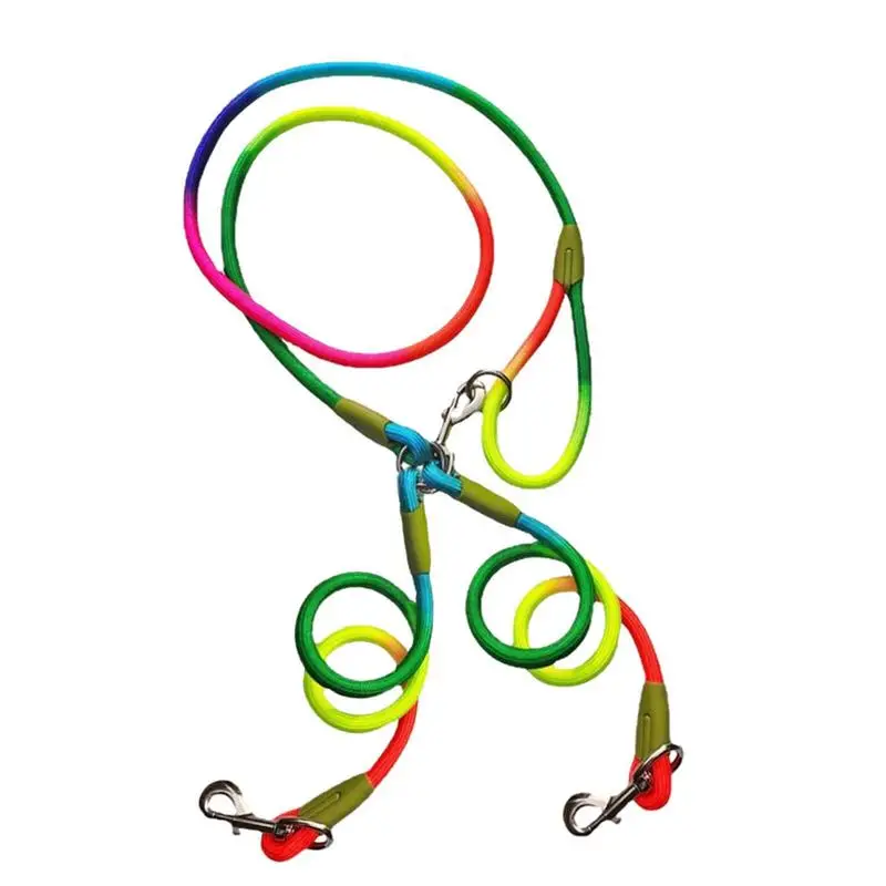 

Двойной поводок для собак, портативная поводок для бега и ходьбы