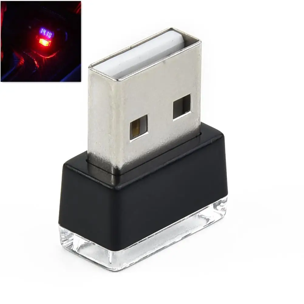 

Мини-USB Светодиодная лампа для украшения интерьера автомобиля