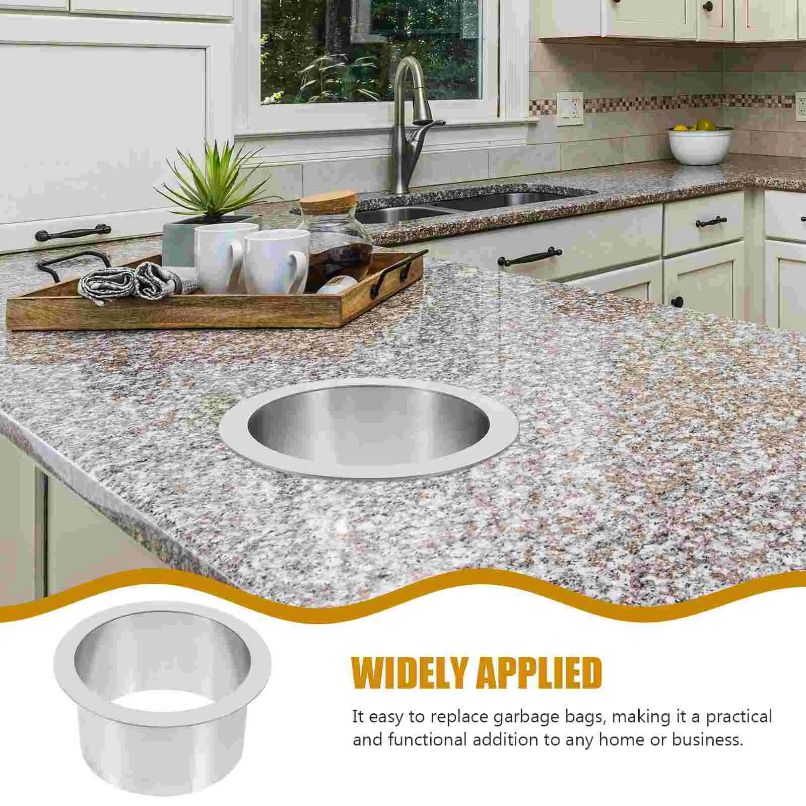 Мусорный желоб кухонная втулка для мусора вставные счетчики небольшой цилиндр