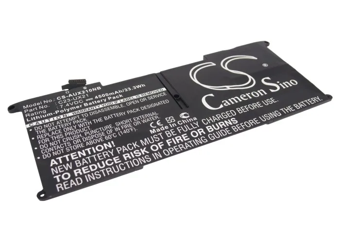 

CS 4500mAh/33.30Wh battery for Asus Ultrabook UX21,Ultrabook UX21A,Ultrabook UX21E,UX21,UX21A,UX21E,UX21E-DH52,