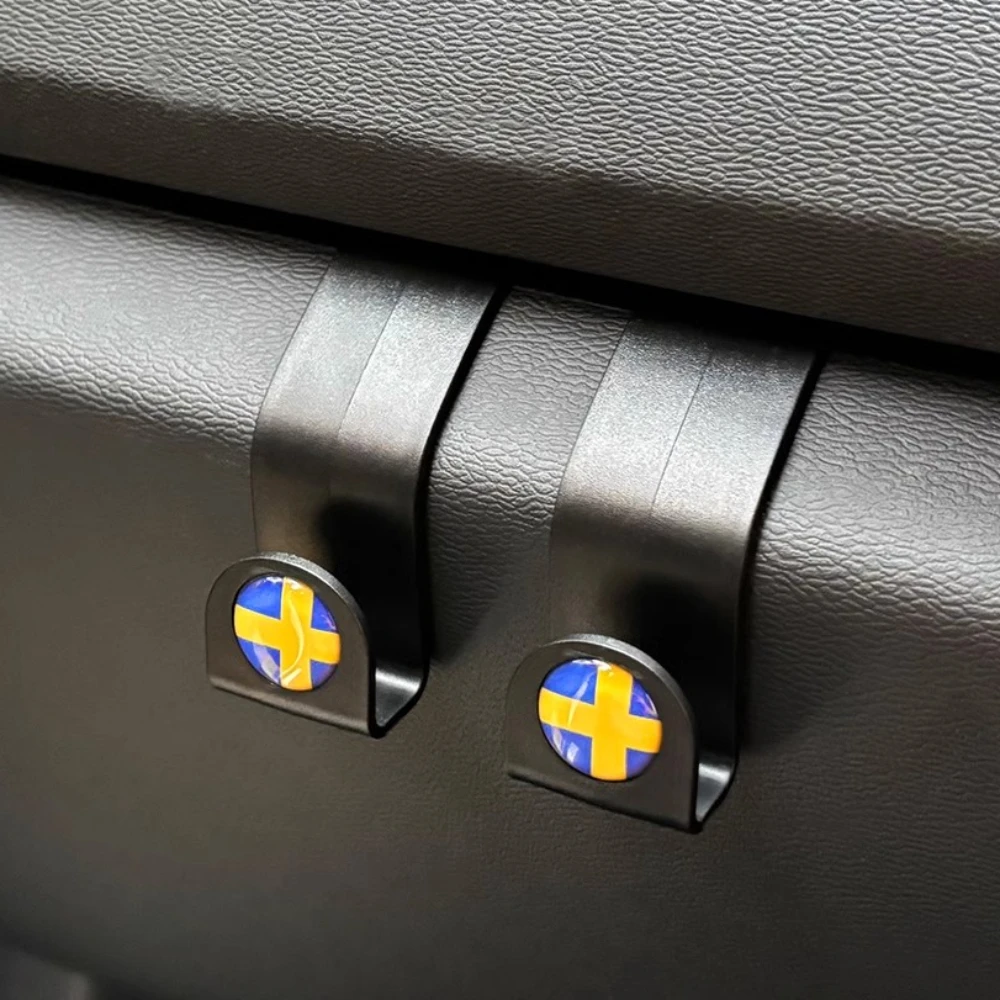 1 шт. Крючки ABS для Volvo XC40 C40 XC60 S60 V60 XC90 S90 V90 Вешалка перчаточного ящика Уборка