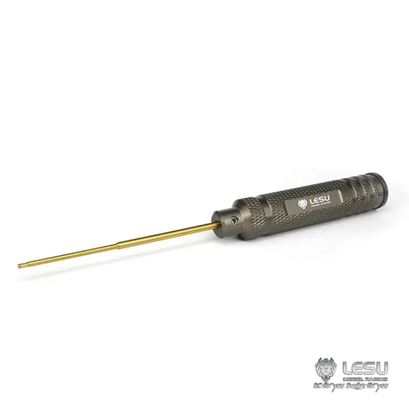 LESU 1.5mm 2.0mm 2.5mm 3.0mm Metal Screw Drivers Tool for Tamiya 1/14 RC Trucks Tractor Cars Adults Models TH02516-SMT7 enlarge