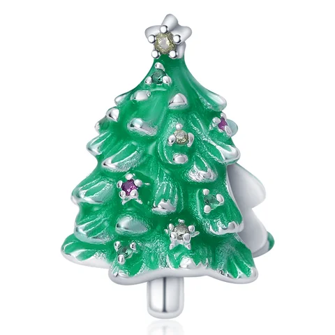 Рождественские подвески из стерлингового серебра 925 пробы, Хэллоуин, призрак, ведьма, подвеска от сглаза, подходит для оригинального браслета Pan 925, ювелирные изделия для женщин