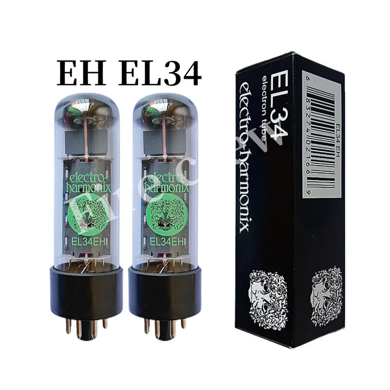 Трубка вакуумного усилителя EH EL34 замена аудиоклапана Hi-Fi 6P3P 6L6 KT66 KT77 6CA7 комплект