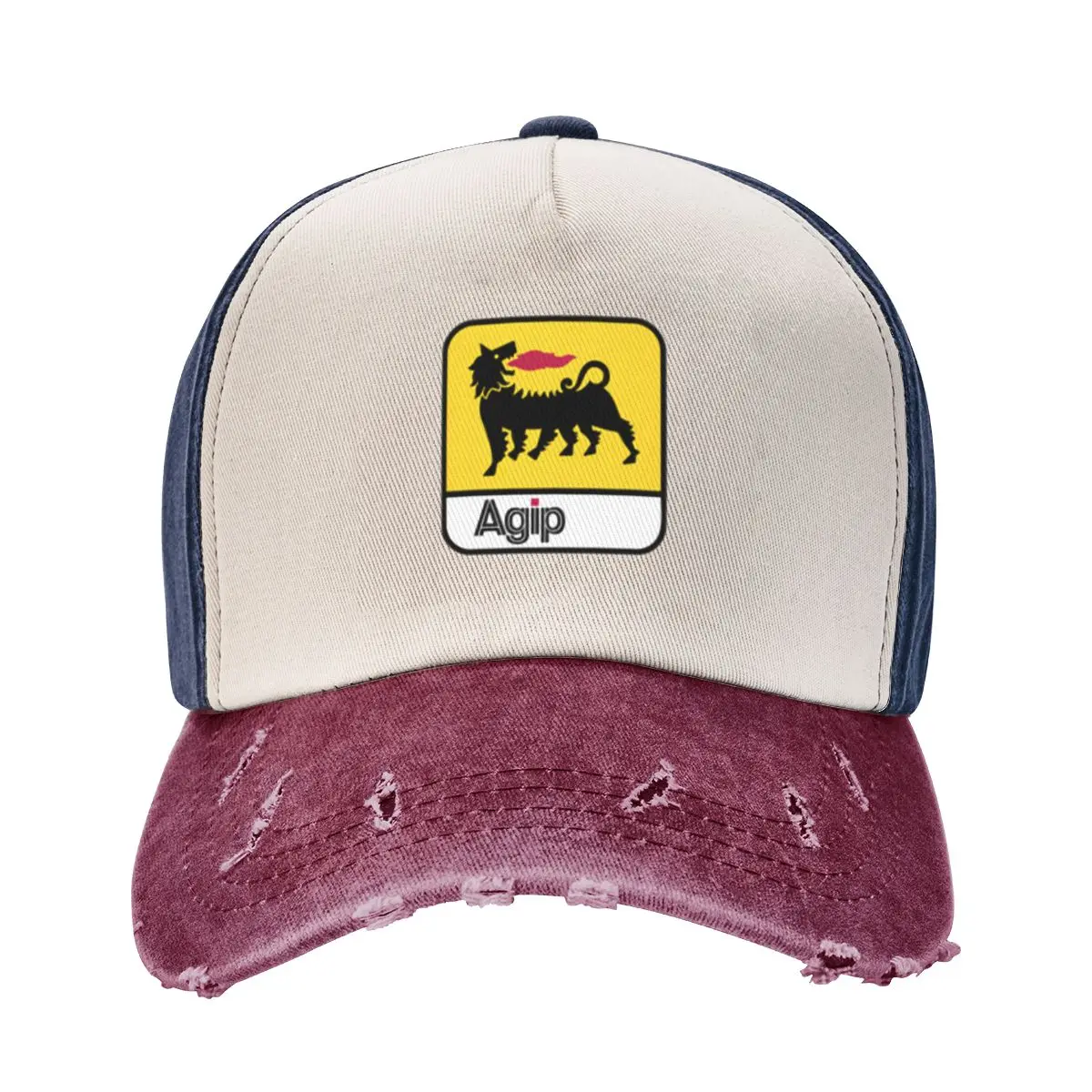 Agip Logo TShirt276 Подарочная модная бейсболка с мытой шляпой