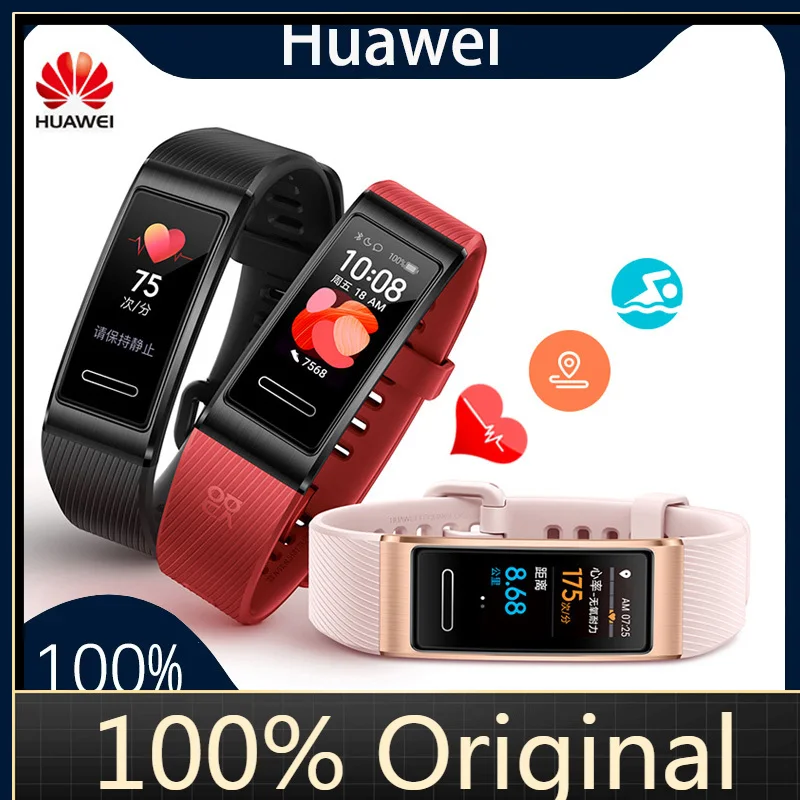 

Смарт-браслет Huawei Band 4 Pro с GPS и цветным сенсорным экраном