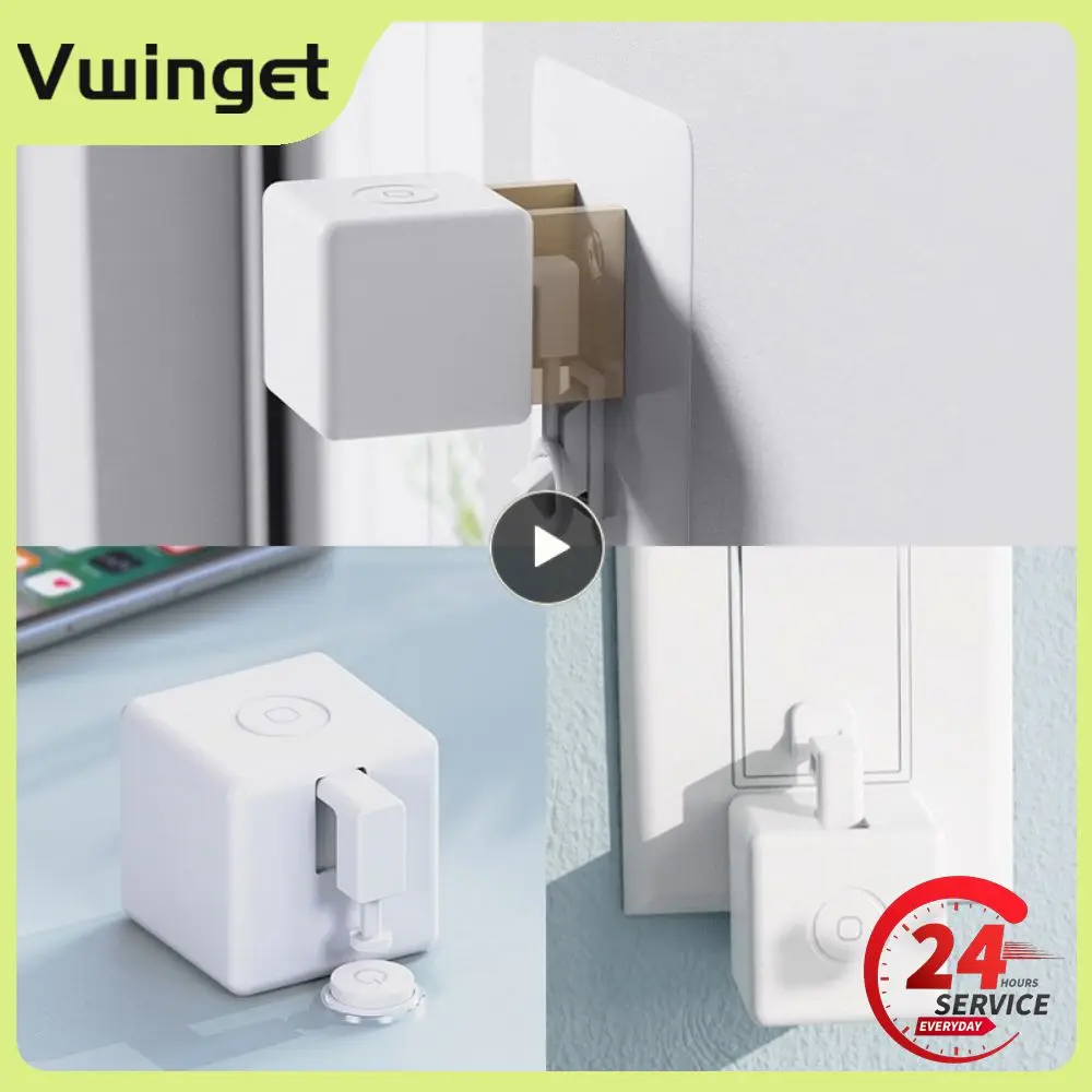 

Tuya Smart Fingerbot Zigbee Voice Control Button Pusher Intelligent Switch Convenient APP Remote Control Connect Zigbee Gateway