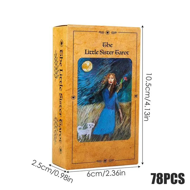 The Little Sister Tarot Ginny Thonson светильник See rider 78 открыток для начинающих Таро обучающий