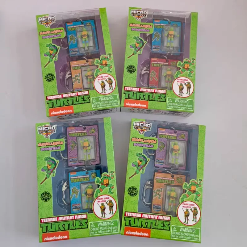 

Mini Ninjaurtle Sminiature Action Figure Collection Anime Peripheral Model Toy Gifts for Children