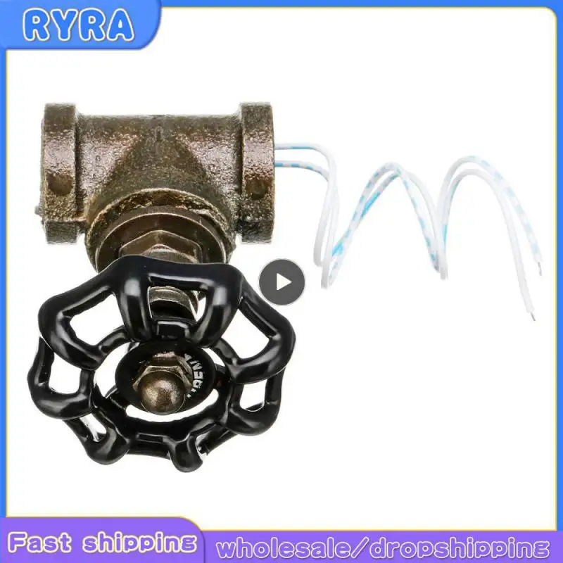

1/2 Inch Stop Valve Light Vintage Steampunk Switch With Wire For Water Pipe Lamps Lamp Loft Style Iron Valve Vintage Lamp