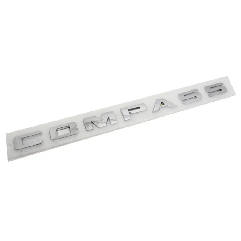 

Наклейка из сплава, эмблема багажника на крыло автомобиля для JEEP Compass, логотип, авто, боковой значок, замена, ремонт, аксессуары для внешнего декора