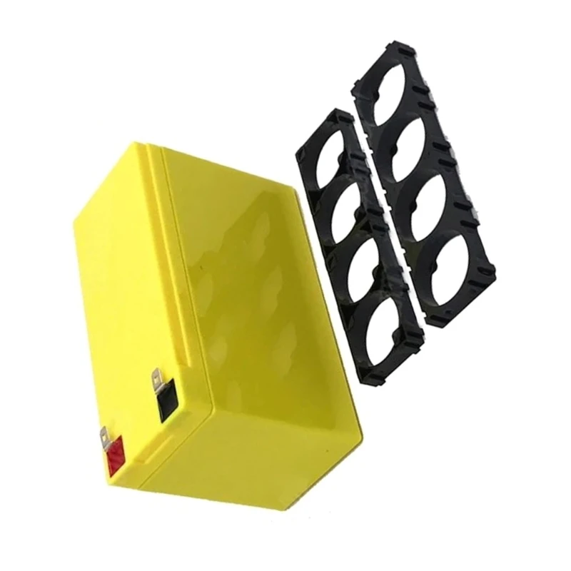 Батарейный отсек из АБС-пластика с четырехрычажной поддержкой 32650/32700