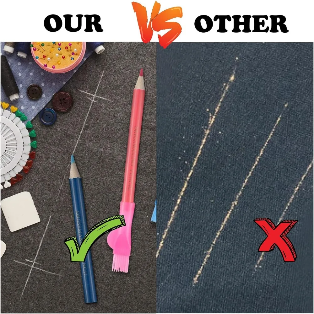 Маркировочная ручка с мелом для шитья рисования ткани рукоделие своими руками